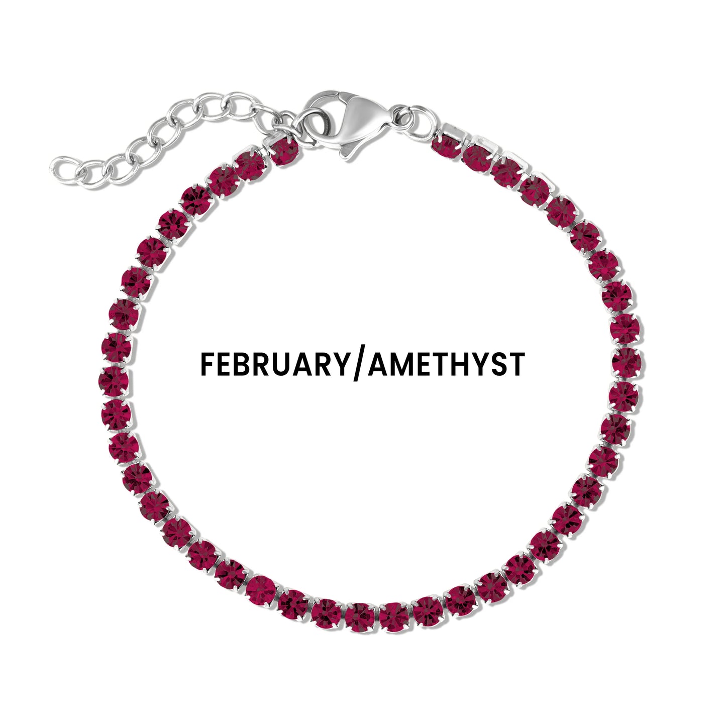 Birthstone Tennis Bracelet