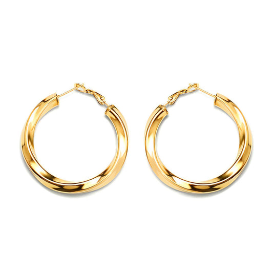 18K gold plated Stainless steel earrings