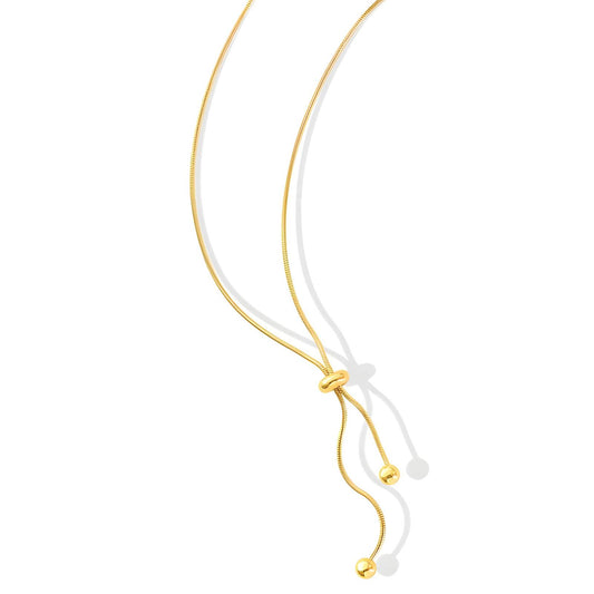 18K gold plated Stainless steel necklace