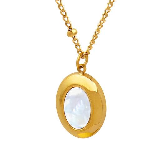 18K gold plated Stainless steel necklace