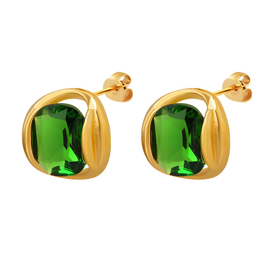 18K gold plated Stainless steel earrings