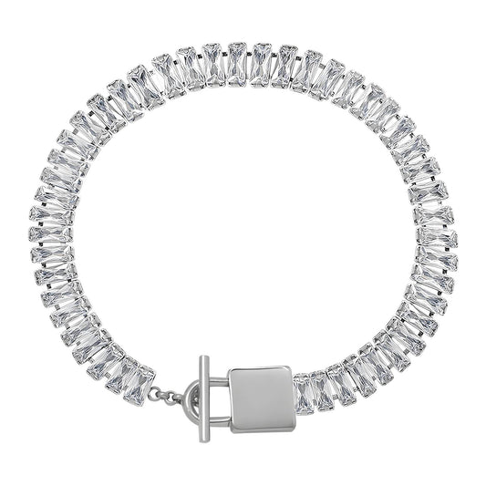 Stainless Steel Tennis Bracelet